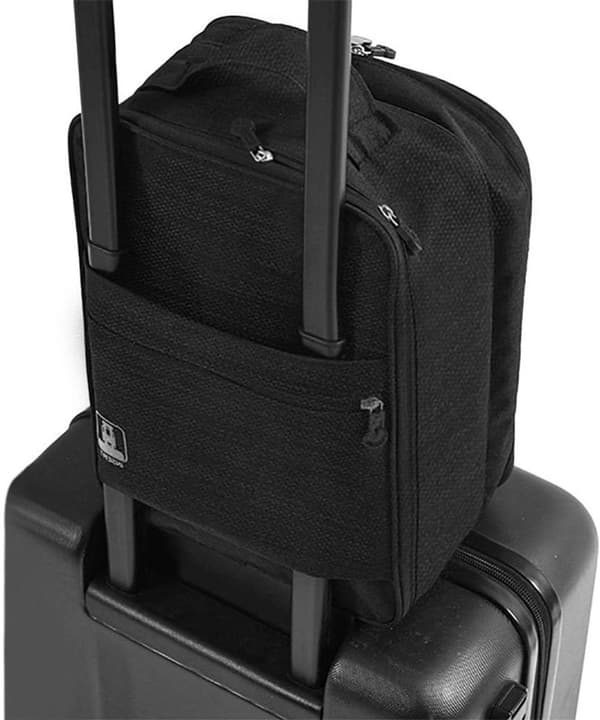 Bærbar skoopbevaringstaske med 4 rum, foldbar rejsesko-organizer til mænd, kvinder og børn, holdbare tasker til rejser, camping og hjemmet, sort