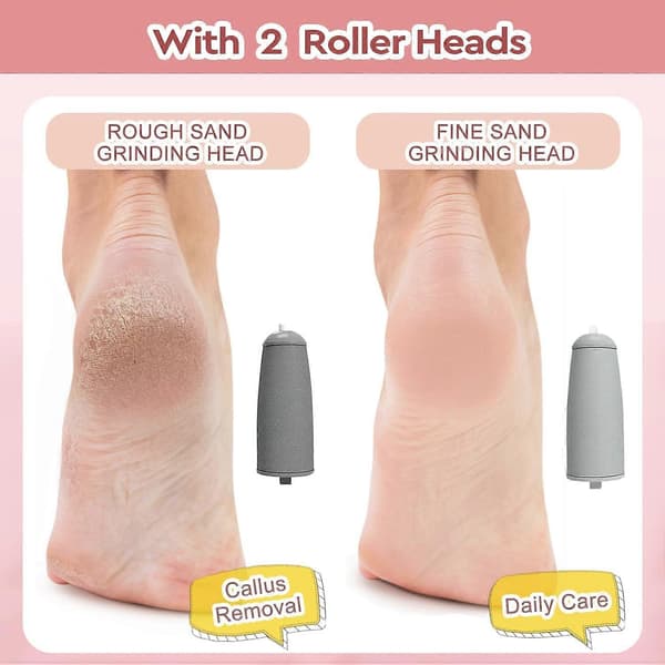Nuve Smooth Pedicure Wand, Elektrisk Fodfil til Hæle, Ref: 4450