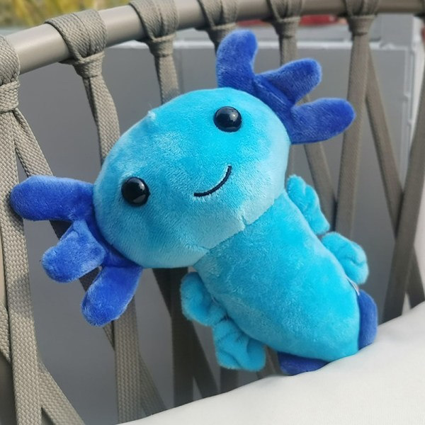 IC e Plyschleksak Djurplyschar Figur Doll Toy Tecknad karaktär S Blue