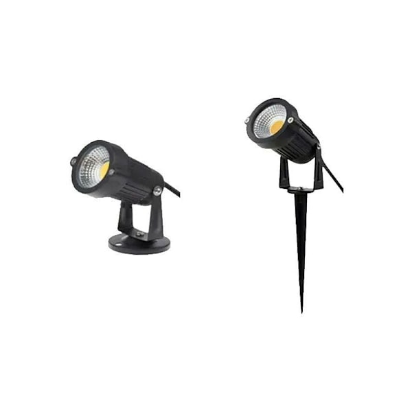 LED-spottivalaisinsetti 4 kpl, 3W 220V, säädettävät puutarhavalaisimet, ulkovalaistus puutarhaterassille