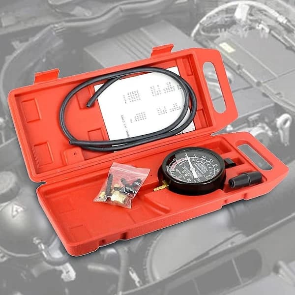 Carburetor Valve Autool Auto Pump Pressure Vacuum Tester Gauge Diagnostic Test Tool Kit