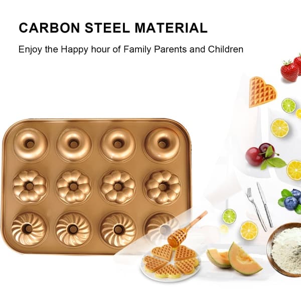 IC Donutform Kakeform, 12-hulls non-stick donutform, for ovn