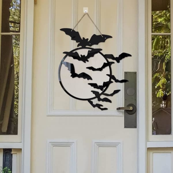 Halloween Häxa Fladdermus Katt Trädekorationer - Vardagsrum Sovrum