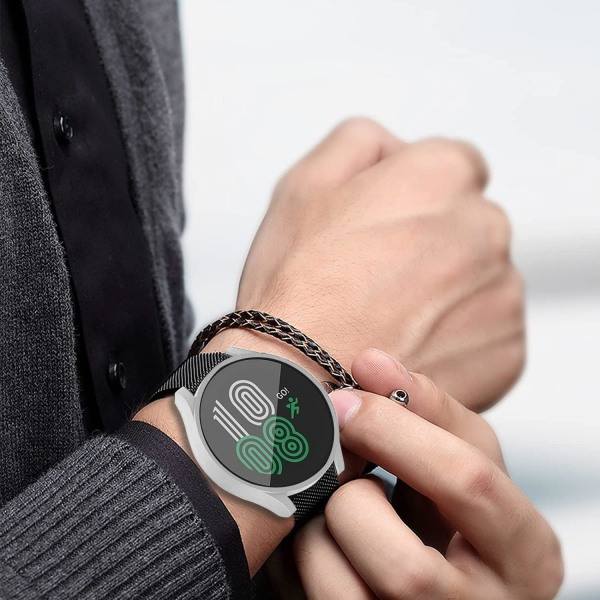 [2-pack] för Samsung Watch med skärmskydd 40 mm, totalt skydd