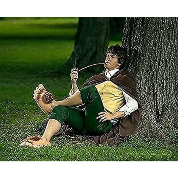 IC CNE Lyxiga Unisex Vuxen Hobbit-Tofflor Halfli