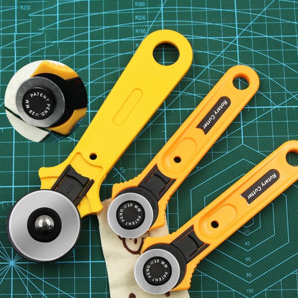 IC Stof Roterende Skærer DIY Håndværksværktøj Patchwork Rullehjul Ro B-45MM