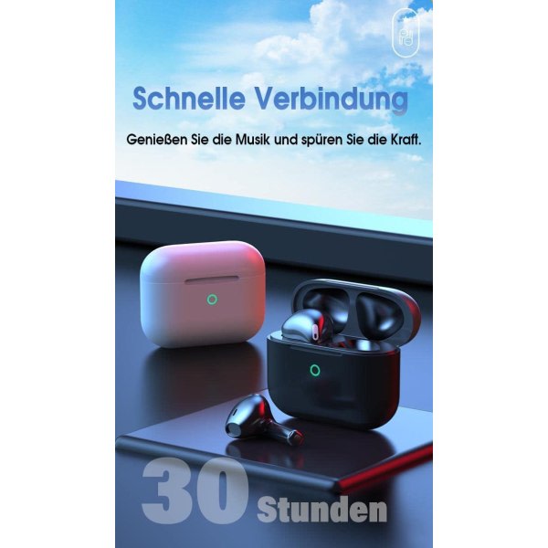 IC NOE Bluetooth-kuulokkeet, langattomat 5.1 HiFi