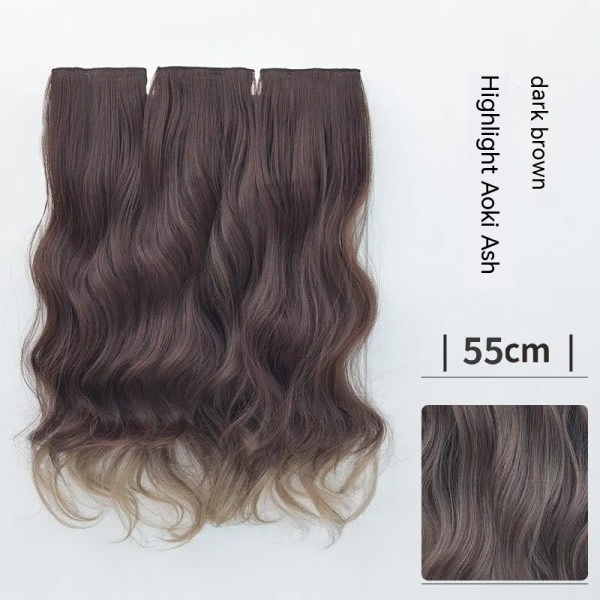 Tejp i hårförlängningar hårförlängningar Tejp i människohår Dubbelsidig mørk tejp hårförlängning Sømløs tejp i håret Mørkebrun 1 stk.