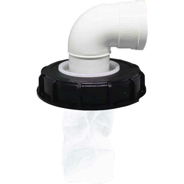 IC IBC-låsfilter, tvättbar IBC-tanklås i nylon med lås, IBC-tanktillbehör