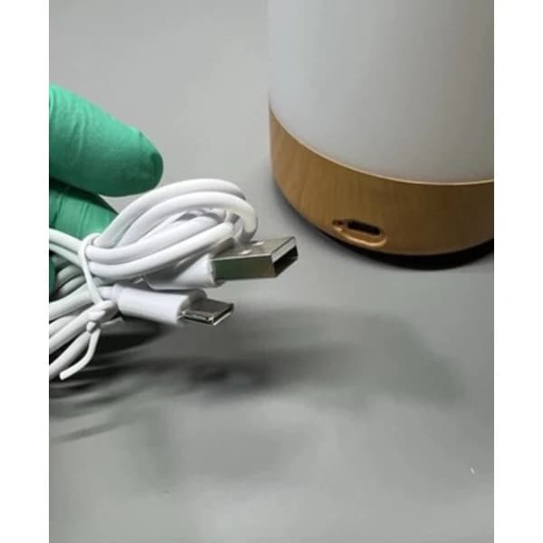 Wireless Table Lamp Dimmable Bedside Lamp Night Light Touch Rechargeable 8 Colors