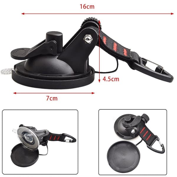 IC NOE 4 stk. Sugkoppsankre Multifunktionsbil Sucti