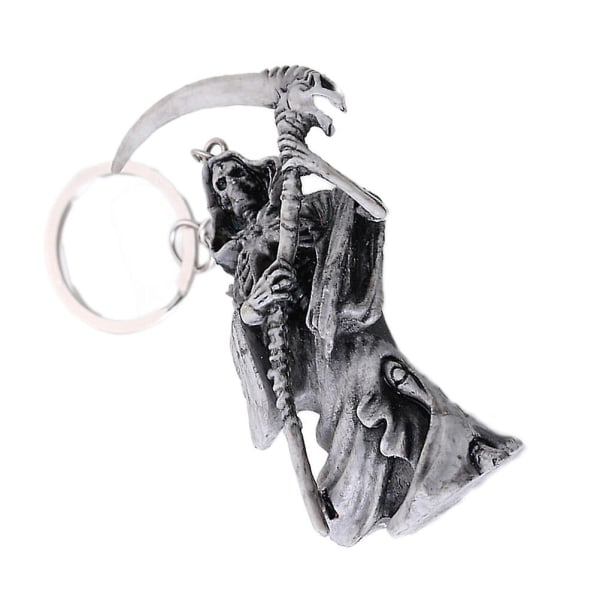 Nøglering Håndtaske Lynlås Nøglering Reaper Nøglering Halloween Skull Nøglering Halloween Nøglering IC