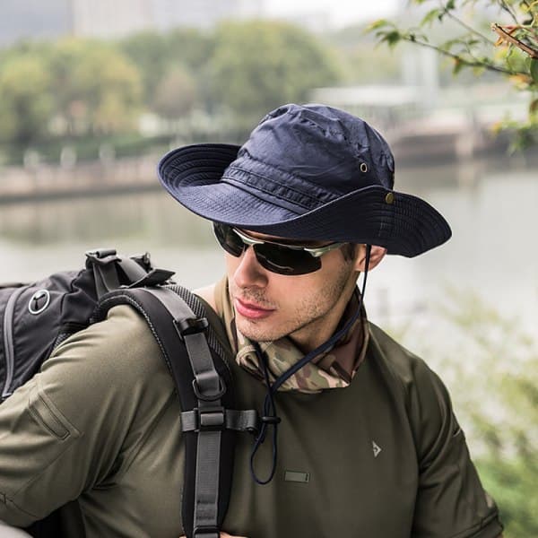 Solhatt Herr Dam UV-skydd Hopfällbar Safarihatt