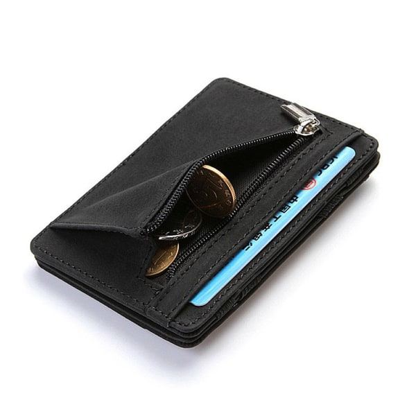 IC Magic Wallet kolikkolokeroll - Eri värejä Ruskea