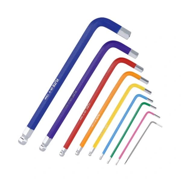 9 stk unbrakonøgle sæt med kugleende SAE Metrisk Stjerne Lang Arm Industriel Kvalitet 9 stk Lang Torx Hex 9pcs Long Torx Hex