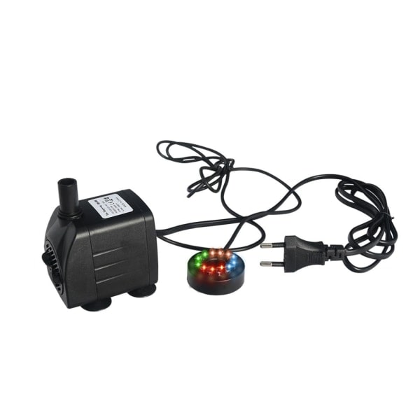 IC 15W LED Akvarium Ornamentalt Vandfald Vandpumpe