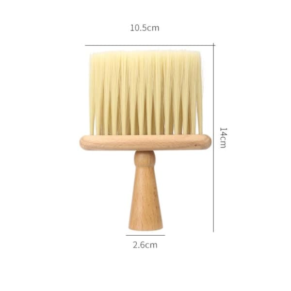 IC Trebørste Kam Hals Ansikts Duster Barber Hårkost St A2