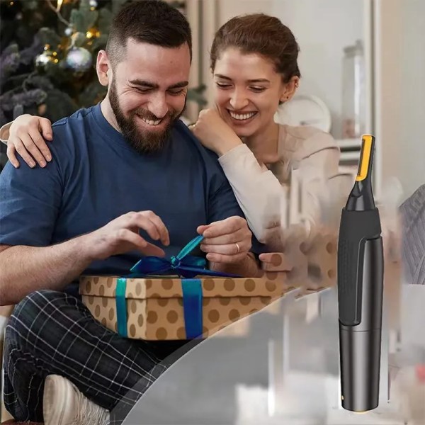 Ultratunn precisionstrimmer Elektrisk näshårstrimmer Mini bärbar öron trimmer för män näshår rakapparat Vattentät säker ren USB charging model