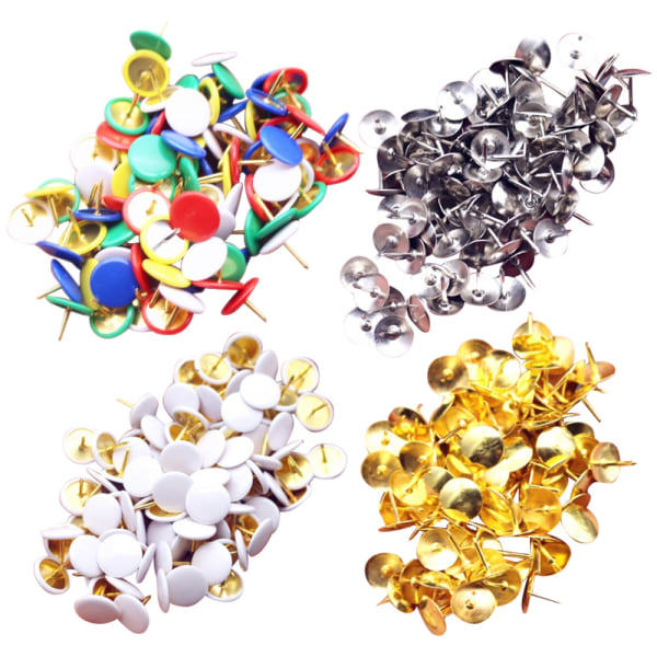 IG Farve Thumbtacks 400-pak, Farver Plast Rundhed