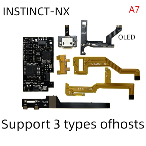 IC För v4 v5 Chip Oppgraderbart Flashable Support V1 V2 For oled v5 c A7 ONESIZE