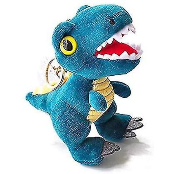 Tegnefilm Super Dinosaur Plysjlegetøj Nøglering IC