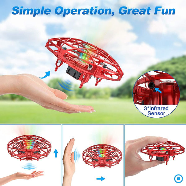 IC Mini UFO Drone Barnplan RC Helikopter Leksak