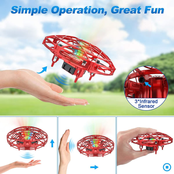 IC Mini UFO Drone Børnefly RC Helikopter Legetøj