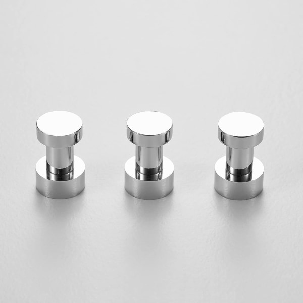 IC Krom pyyhekoukku 5-pack ruostumaton metallivaate- ja pyyhekoukku