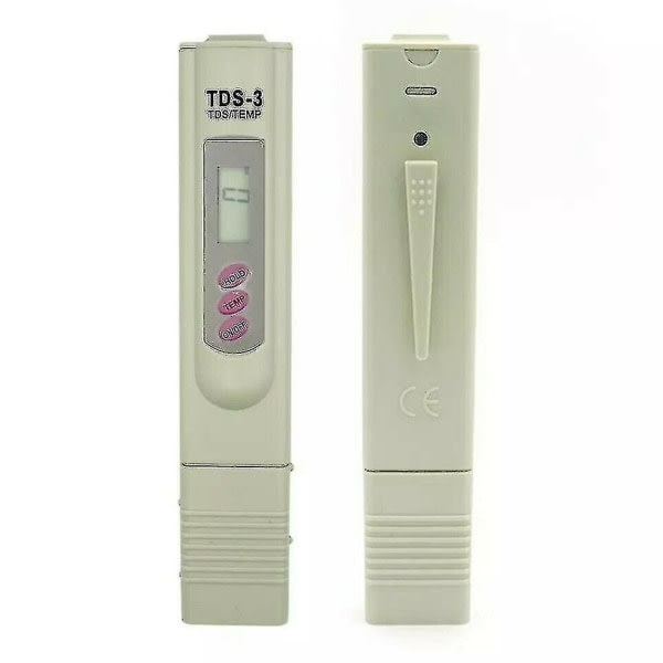 IC Meter Håndholdt TDS-3 PPM Digital Vandkvalitet Pen Tester R.O Ren Osmose