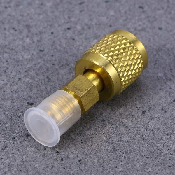 IC 2 luftkonditioneringsadaptrar snabbkopplingsadapter för luftkonditioneringssystem (guld)