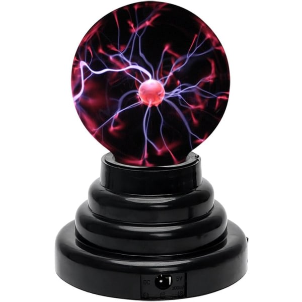 IC Plasmaboll/Plasmalampa/Plasmalampa, Plasma Electric Nebula Lightning Ball, Känslig för beröring, Lämplig för fest, Hem