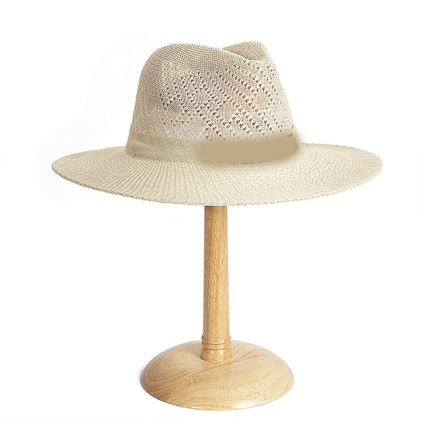 IC Panama Jack Fedora-hatti Mustalla Nauhalla Kesä Ranta Auringonhattu Khaki