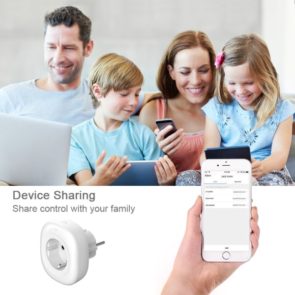 IC Smart uttag wifi fjärrkontroll timer switch trådlöst uttag