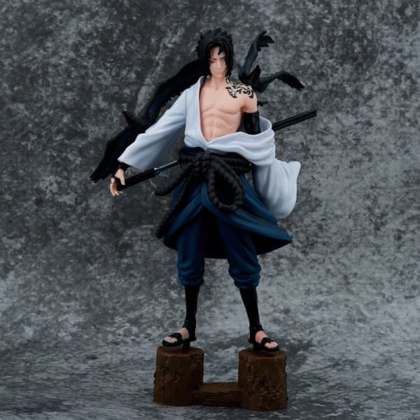 IC Forbannelsestrykk Uchiha Zuo assistent til å lage gressfasan sverd kråke anime modell