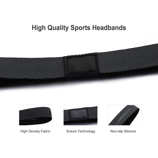 IC Tykt, sklisikkert elastisk sportspanneband. Smalt sportspanneband