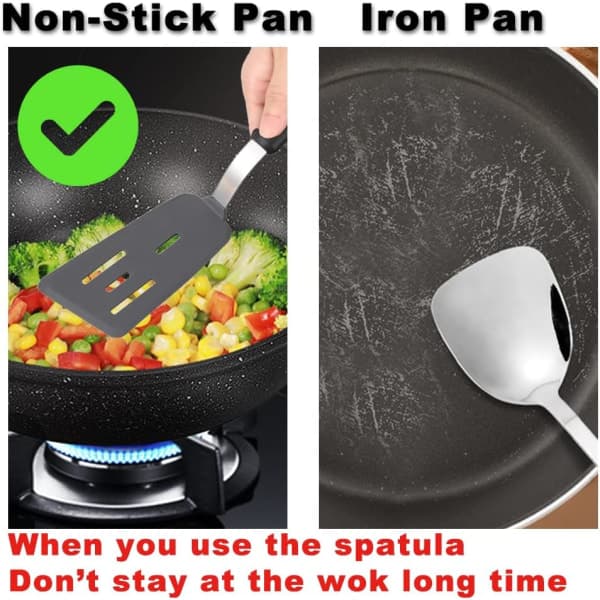IC Silikonkökspatel för Pizzadeg och Non-Stick-kokkärl