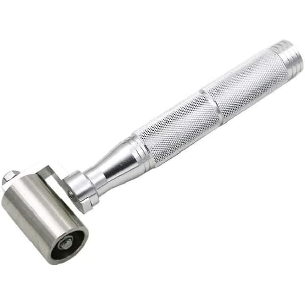 IC 34 mm tapetrulle i rostfritt stål, platt kantsöm, tryckrulle