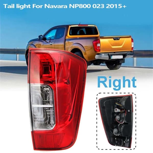 Auton oikea takavalo jarruvalolla ja varoitussarjalla Navara Np300 D23 2015-2019 -malleille