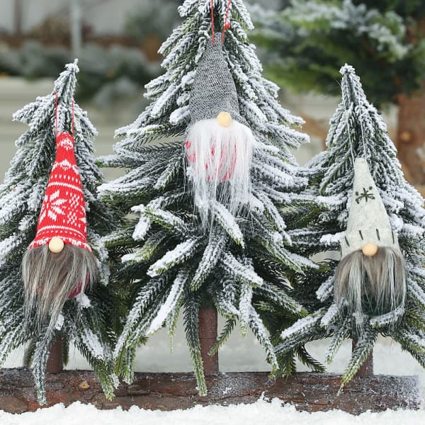 IC Jul Plysch Nissepynt Håndlavede Svenske