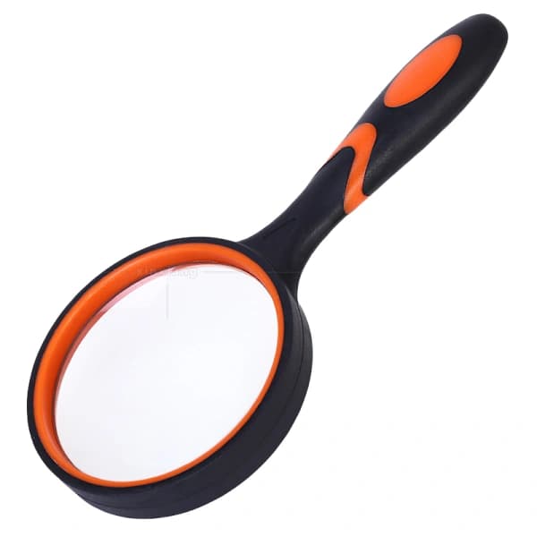 INF 10X Magnifying Glass with Handle - Perfect for Reading 100 mm 100 mm 100 mm