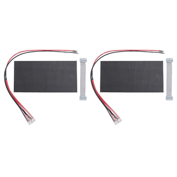 2 stk. P4 LED-skærmmodul 256x128mm 64x32 pixels