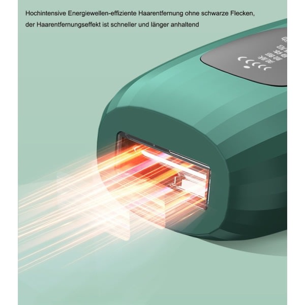 IC Precisionsepilator for hårborttagning med laser med iskylningsfunktion