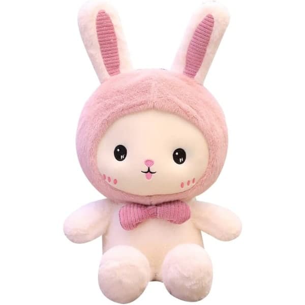 IC Bunny Plysjdyr Pute (Rosa, 40 cm)