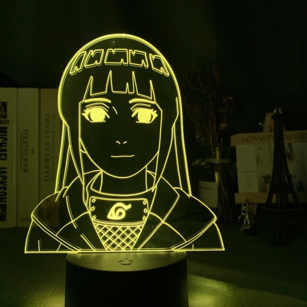 IC 3D-nattlampa eller Naruto Team Uzumaki Naruto LED-nattlampa