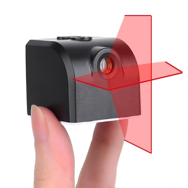 Portable Red/Green Laser Level Horizontal Vertical Cross Line Mini Meter Red Light Red Light