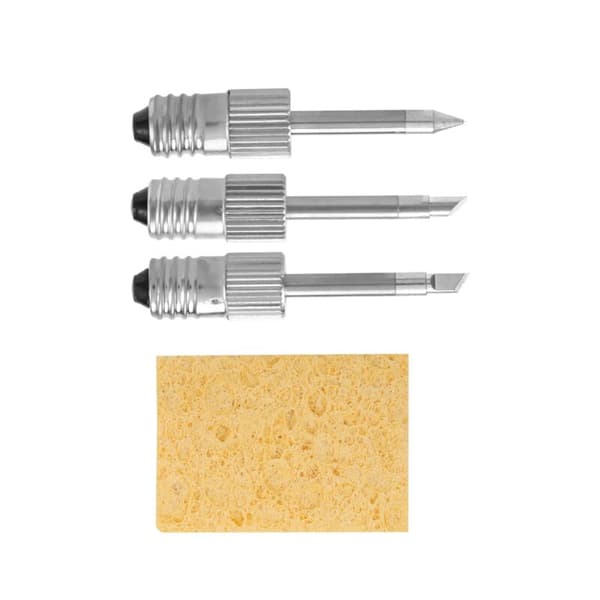 3 stk. messing loddespidser USB loddekolbehoved til E10 interface stationer