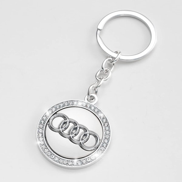 Audi avaimenperä auton logo avaimenperä timantti tarvikkeet sopivat IC:lle