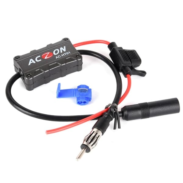 IC Universal Bil FM/AM Radio Stereo Antenne Signalforstærker