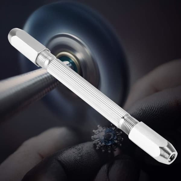 IC 0-3 mm Mini Mikro Manuel Dobbelt Endet Nål Vise Hånd Twist