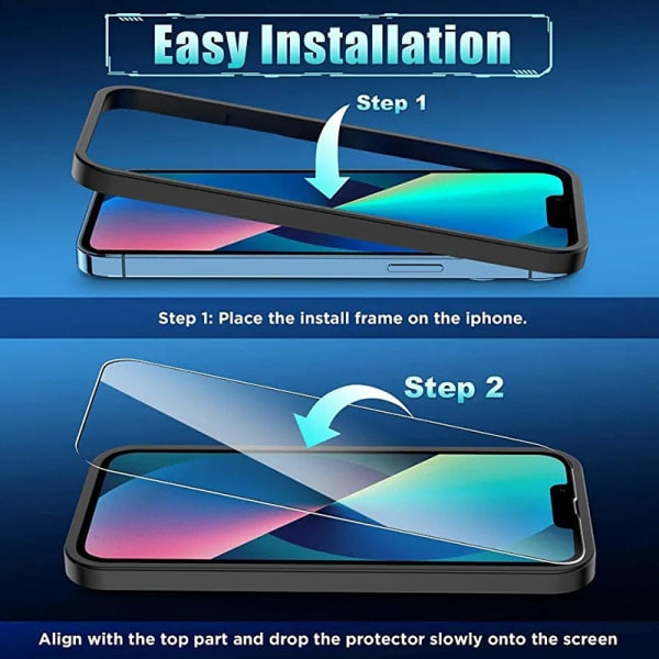 IC [3-PACK] - iPhone 14-serien Härdat Glasskärmsskydd iPhone 14